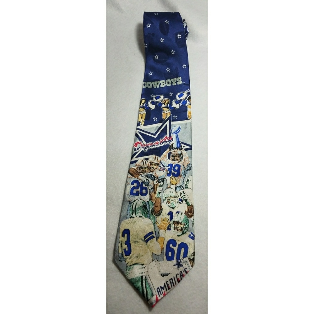 Vintage Dallas Cowboys Dynasty Tie America's Team